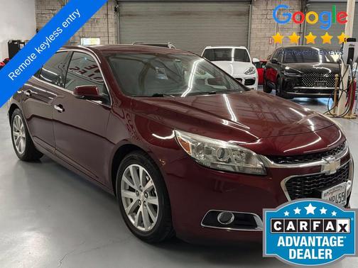 Red Metallic 2015 Chevrolet Malibu 1LZ