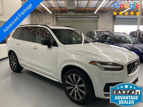 Crystal White Metallic 2020 Volvo XC90 T6 R-Design