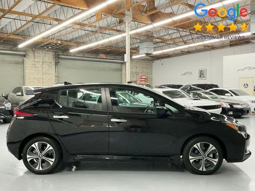 Super Black 2022 Nissan Leaf SV PLUS 62 kWh