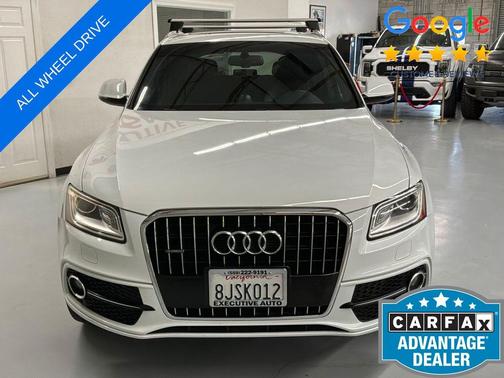 Glacier White 2016 Audi Q5 3.0T Premium Plus