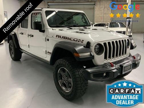 Bright White Clearcoat 2021 Jeep Gladiator Rubicon