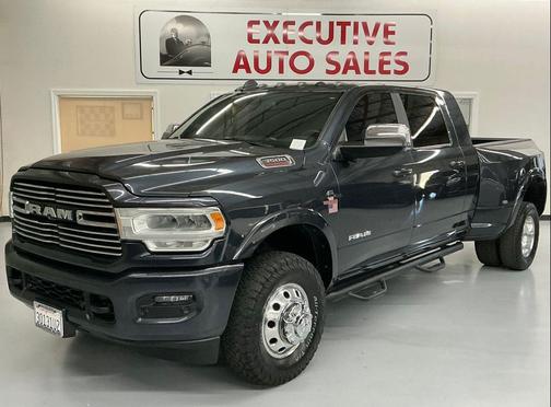 Maximum Steel Metallic Clearcoat 2019 RAM 3500 Laramie Mega Cab 4x4 6'4' Box