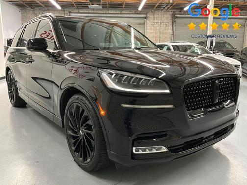 Black 2021 Lincoln Aviator Reserve RWD
