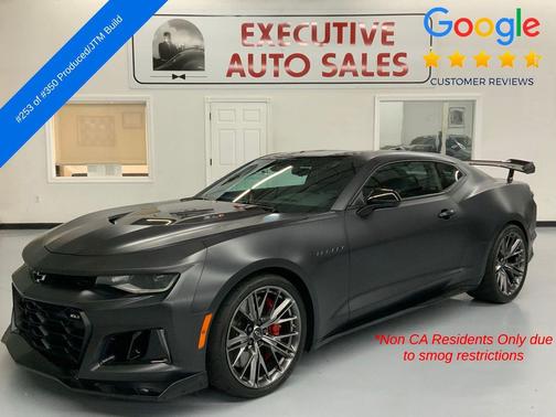 Panther Black Matte 2024 Chevrolet Camaro ZL1