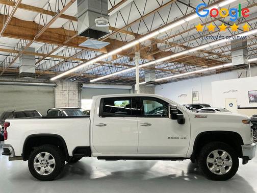 Summit White 2022 Chevrolet Silverado 2500 LTZ