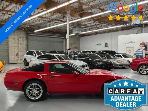 Red 1996 Chevrolet Corvette Base