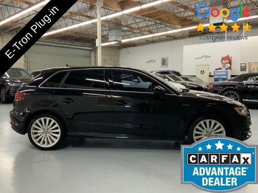 Brilliant Black 2016 Audi A3 e-tron 1.4T Tech Premium Plus