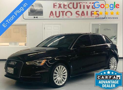 Brilliant Black 2016 Audi A3 e-tron 1.4T Tech Premium Plus