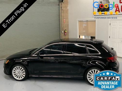 Brilliant Black 2016 Audi A3 e-tron 1.4T Tech Premium Plus