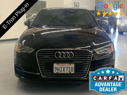 Brilliant Black 2016 Audi A3 e-tron 1.4T Tech Premium Plus