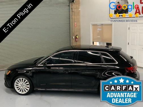 Brilliant Black 2016 Audi A3 e-tron 1.4T Tech Premium Plus