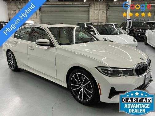 Alpine White 2021 BMW 330e 330e iPerformance