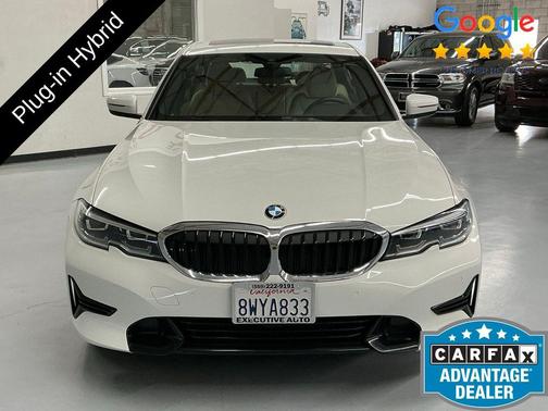 Alpine White 2021 BMW 330e 330e iPerformance