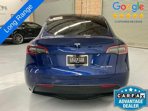 Deep Blue Metallic 2022 Tesla Model Y Long Range Dual Motor All-Wheel Drive