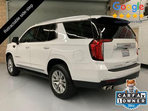 White Frost Tricoat 2022 GMC Yukon Denali