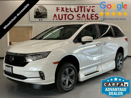 Platinum White Pearl 2021 Honda Odyssey EX