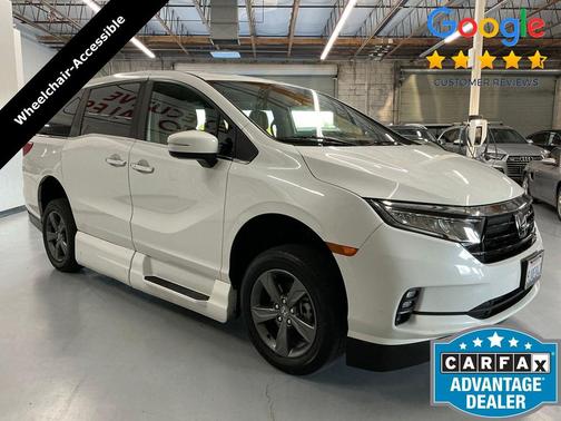 Platinum White Pearl 2021 Honda Odyssey EX