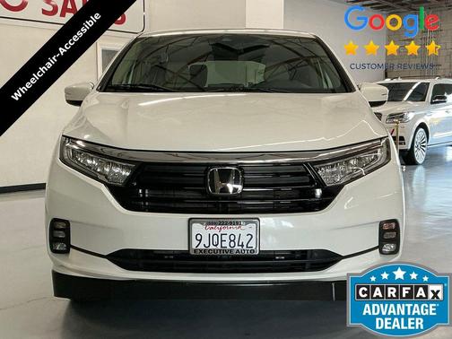 Platinum White Pearl 2021 Honda Odyssey EX