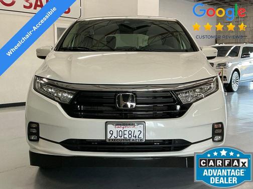 Platinum White Pearl 2021 Honda Odyssey EX