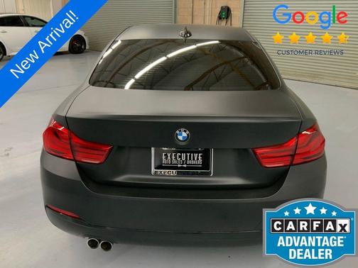 Matte Black Wrap 2019 BMW 430 i