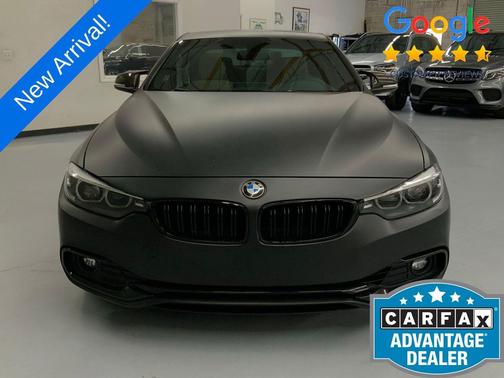 Matte Black Wrap 2019 BMW 430 i