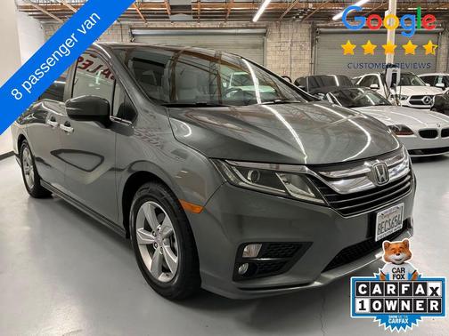 Forest Mist Metallic 2018 Honda Odyssey EX-L