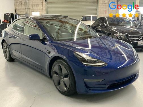 Deep Blue Metallic 2023 Tesla Model 3 Long Range