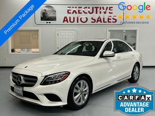 designo Diamond White Metallic 2019 Mercedes-Benz C-Class C 300