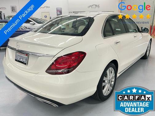 designo Diamond White Metallic 2019 Mercedes-Benz C-Class C 300