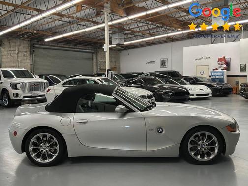 Titanium Silver Metallic 2003 BMW Z4 2.5i Roadster
