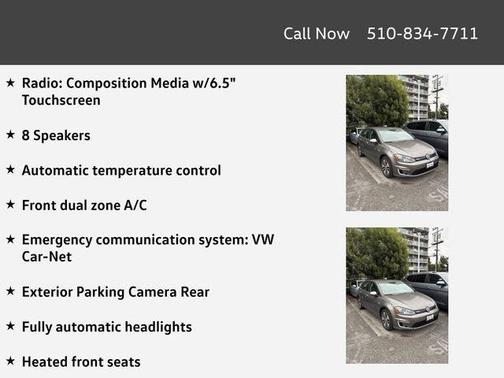 2016 Volkswagen e-Golf SE