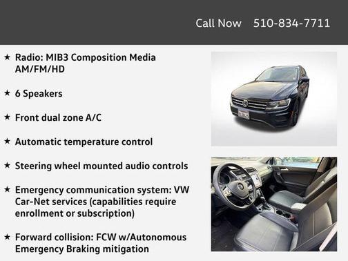 2021 Volkswagen Tiguan 2.0T SE