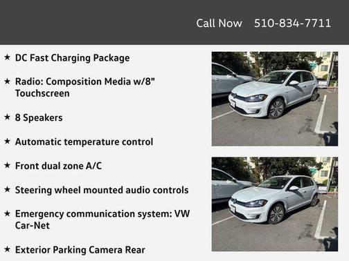 2018 Volkswagen e-Golf SE