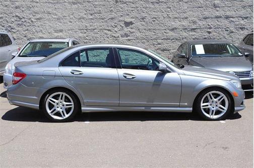 Palladium Silver 2008 Mercedes-Benz C-Class Sport