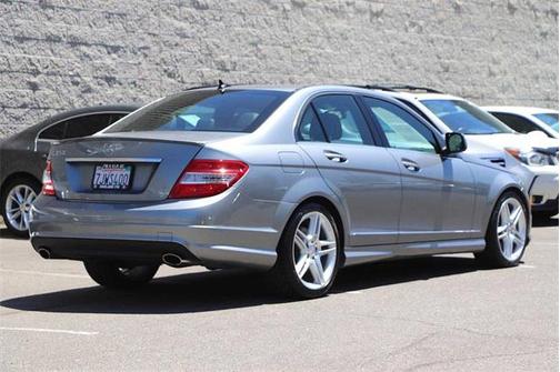 Palladium Silver 2008 Mercedes-Benz C-Class Sport