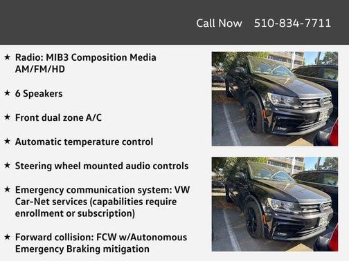 2021 Volkswagen Tiguan 2.0T SE 4MOTION