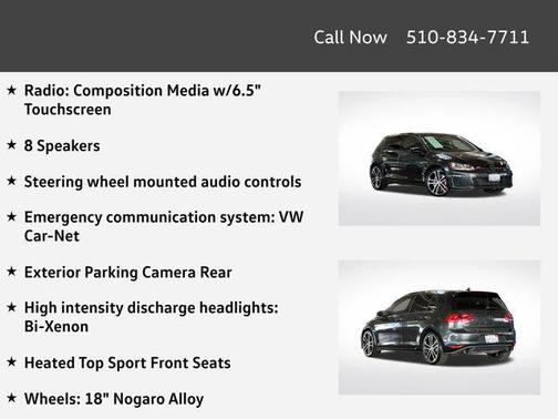 2017 Volkswagen Golf GTI 2.0T S 4-Door