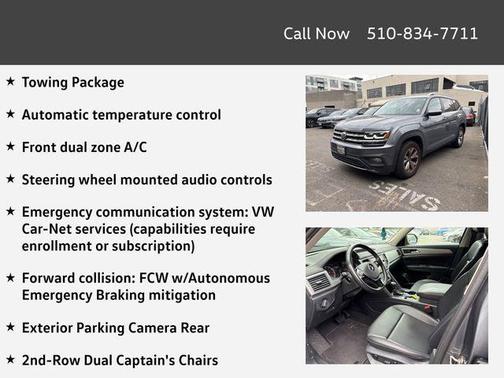 2019 Volkswagen Atlas 3.6L SE