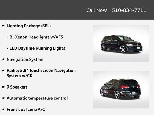 2015 Volkswagen Golf GTI 2.0T Autobahn 4-Door