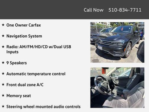 2018 Volkswagen Tiguan 2.0T SEL