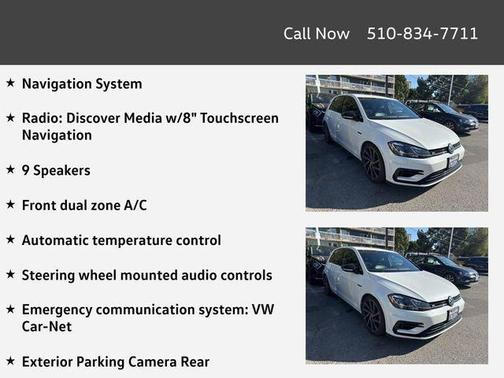 2018 Volkswagen Golf R 2.0T Manual