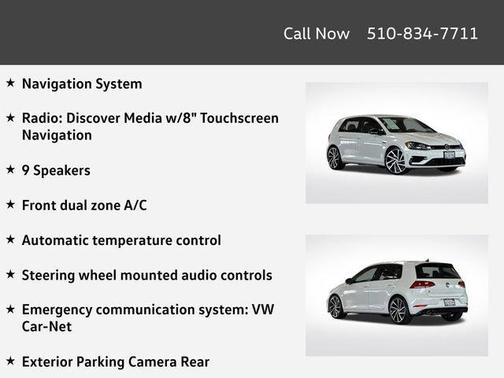 2018 Volkswagen Golf R 2.0T Manual