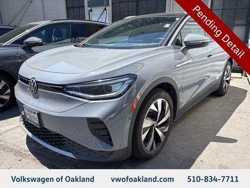 Moonstone Gray/Black Roof 2021 Volkswagen ID.4 Pro S