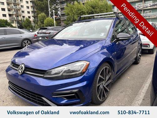 Lapiz Blue Metallic 2018 Volkswagen Golf R 2.0T Manual