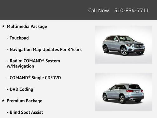 Diamond Silver Metallic 2018 Mercedes-Benz GLC 300 4MATIC
