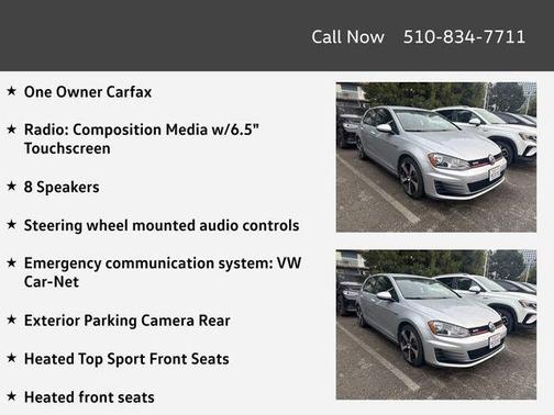 2017 Volkswagen Golf GTI 2.0T S 4-Door