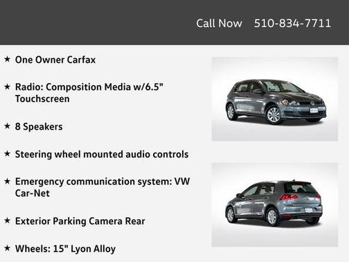 2017 Volkswagen Golf TSI S 4-Door