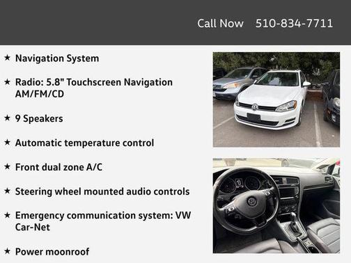 2015 Volkswagen Golf SportWagen TDI SEL 4-Door