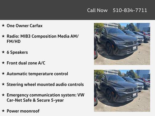 2024 Volkswagen Tiguan 2.0T SE R-Line Black