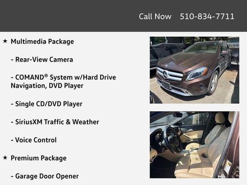 Orient Brown 2016 Mercedes-Benz GLA-Class GLA 250